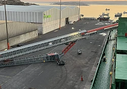 Astec completes delivery and commissioning of advanced ship loading system at Lüderitz Port