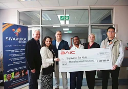 BAIC South Africa Partners with Siyavuka for Kids to Drive Hope Beyond the Road