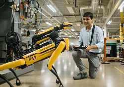 JLR reveals ‘Rover’, the robotic guard dog that uses AI to serve and protect 