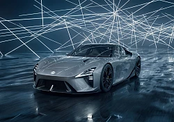 Lexus world premieres the LFA Concept BEV sports car