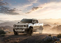 Chery previews all-new double-cab bakkie with segment-first diesel plug-In hybrid powertrain