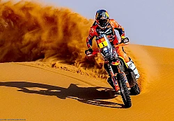 Dakar bike drama, intrigue on Tuesday