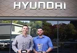 Hyundai Executives Beat the Competition at Festival of Motoring