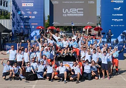 Hyundai Motorsport is Celebrating its First Victory and Second Double Podium of the Year