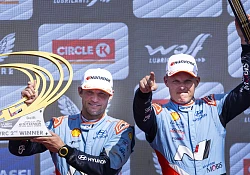 Hyundai Motorsport is Celebrating its Third Double Podium of the Year at Rally Estonia