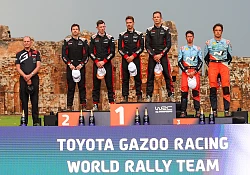 Ogier leads Toyota Gazoo Racing 1-2 in WRC’s newest challenge 