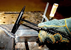 Weld Clean With Tork Craft Chipping Hammers