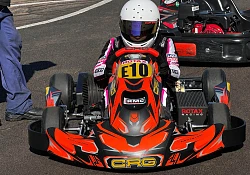 South African youngster becomes first female driver in Africa to drive the Rotax E10 electric racing kart