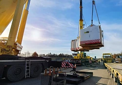 DSV manages 365-ton SAG mill movement from Germany to Africa