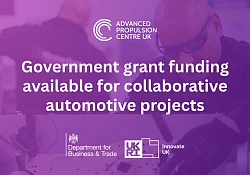 Government grant funding available for collaborative automotive projects 