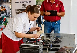 From competitor to mentor: First female Motor Mech champion returns to inspire Kariega's next generation
