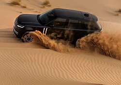 Anticipated to be the most capable electric luxury SUV: Range Rover Electric prototypes in rigorous hot-weather testing 