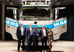 Volvo Trucks SA delivers first Volvo Trucks SA delivers first FH750 XXL Cab to Local Customer