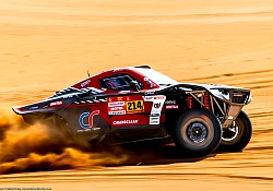 Serradori, Century dominate dramatic Dakar day